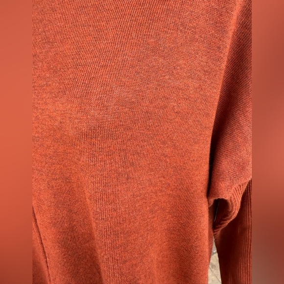 Style & Co. Women's Sweater in Rust Orange - Picture 3 of 5